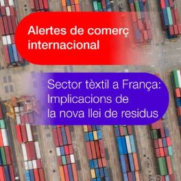 Implicacions de la nova llei de residus per al sector tèxtil de França